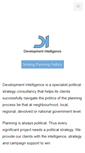 Mobile Screenshot of development-intelligence.com